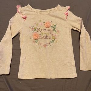 Long sleeve girl shirt